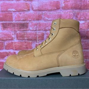 Timberland Men’s Classic 6 In Waterproof Boot Wheat Nubuck Size 11.5-12
